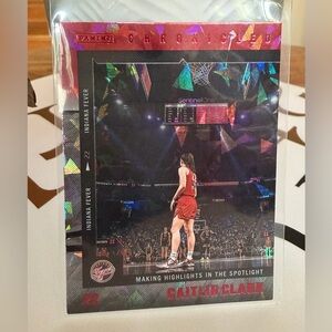 Caitlin Clark
2025 Panini Caitlin Clark Chronicles Exclusive Red Cracked Ice #42